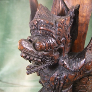 Garuda carving