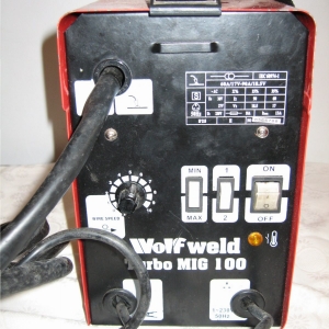 Wolfweld Turbo Mig 100 welder.